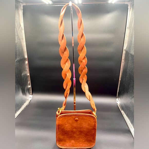 Anthropologie Handbags - NWOT Anthropologie cross body with braided strap